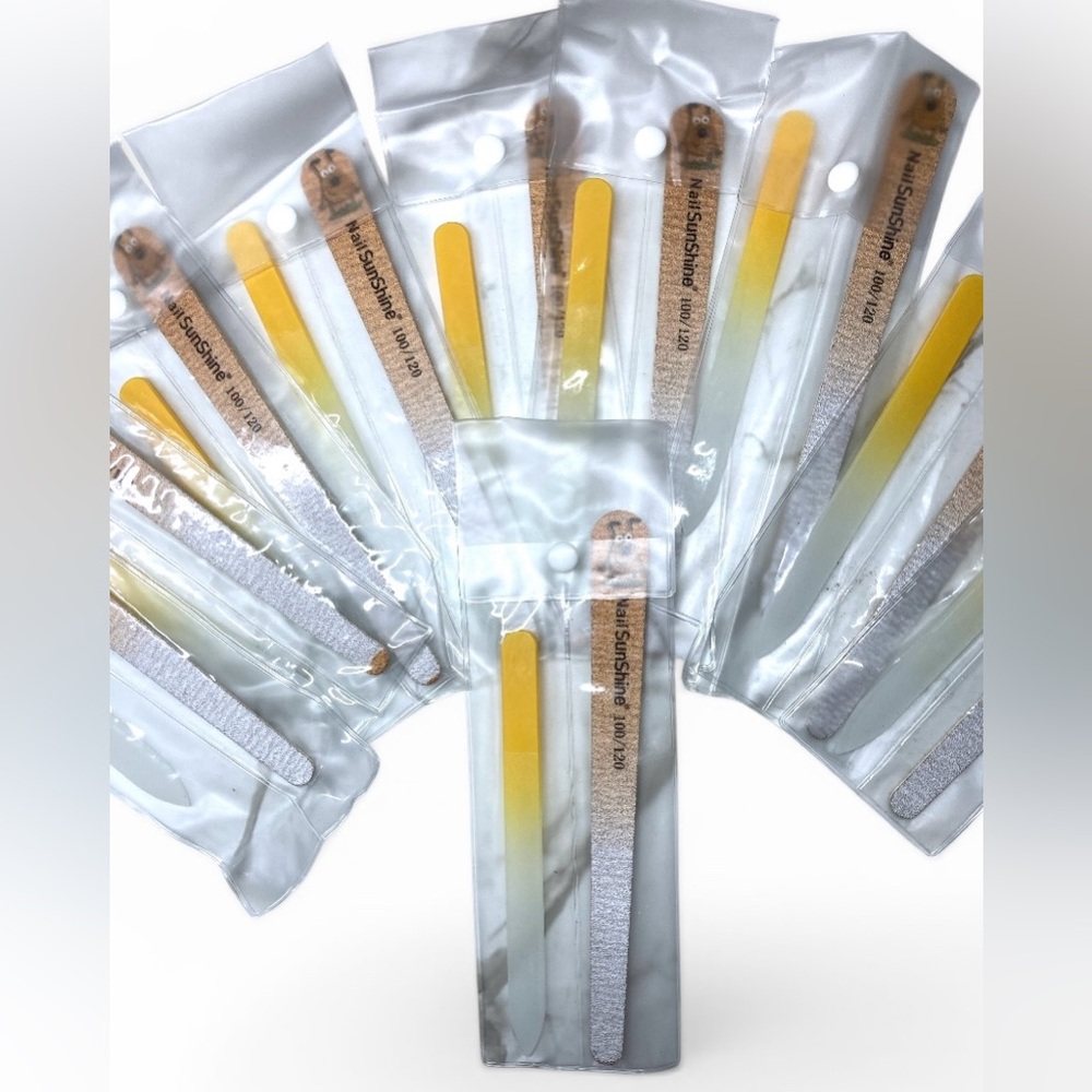 10 Glass Nail File Sets! Bridesmaids Giveaways Parties Salons